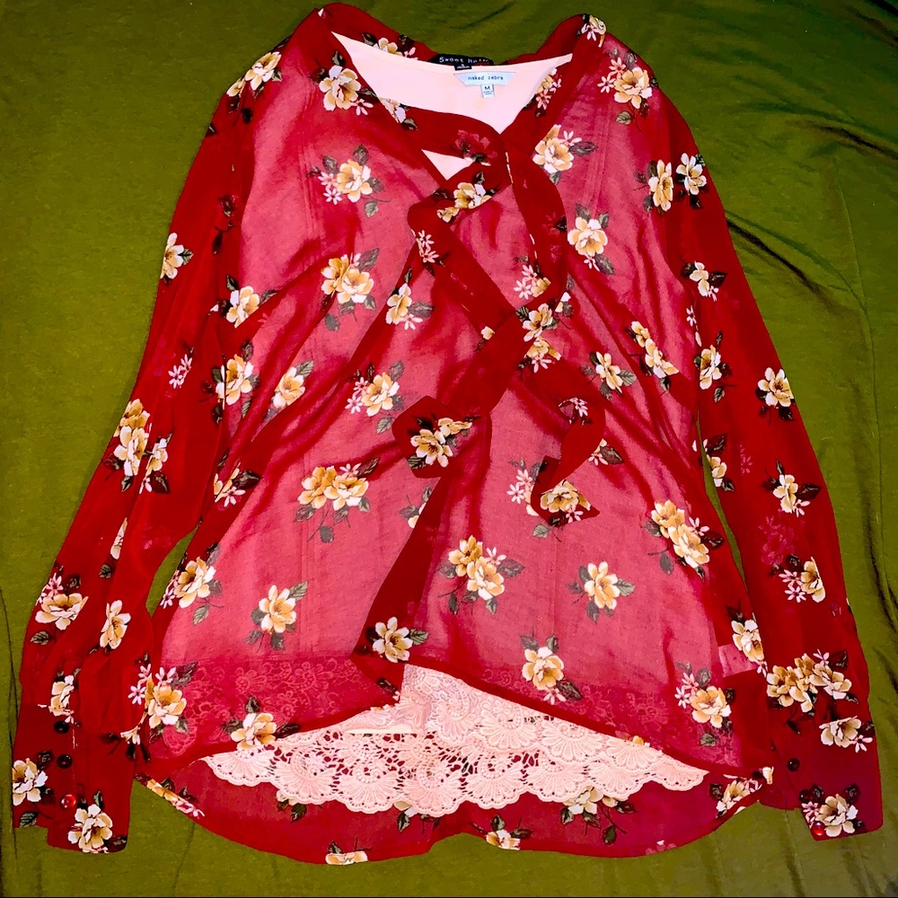 Sweet rain light weight blouse.